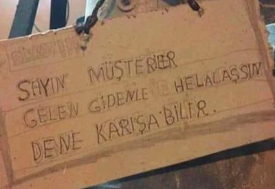 Olacak şey değil...