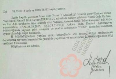 DEHŞETİN BELGESİ: Milupa ürünlerinde GDO tespit edildi