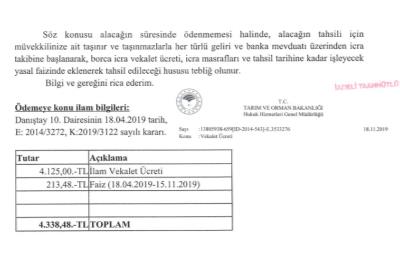 Tarım Bakanlığı, Gıda Hareketi’ni haczetti