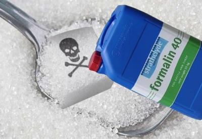 Şekere 'formalin' zehri eklemişler